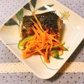 yesmama's cooksnap of when they made 鯖とピーマン・人参の甘酢漬け♪.