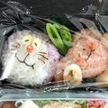 mayuminami's cooksnap of when they made 月面探査記♪ドラえもんキャラ弁♪♪♪.