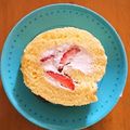 duck2's cooksnap of when they made もっちりとろける自慢の米粉ロールケーキ.