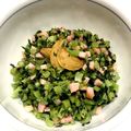 すふちゃん's cooksnap of when they made 大根の葉とベーコンのニンニク炒め.
