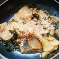 ゆきりんやもりん's cooksnap of when they made やさしいご飯【古漬けの炊いたん】リメイク.