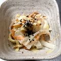 ひーちゃん食堂's cooksnap of when they made タケノコ姫皮と大根のヘルシーサラダ.