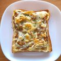 ☻せなたろす☻'s cooksnap of when they made 納豆チーズトースト.