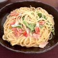 SB322's cooksnap of when they made 簡単！フレッシュトマトクリームパスタ☻.