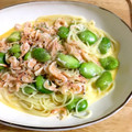ヨジゲンさん's cooksnap of when they made 桜エビと白菜のクリームパスタ.