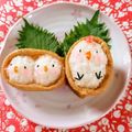 うさうさぴよまる's cooksnap of when they made ひよこいなり。簡単！かわいい！.