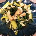ayu♡＊'s cooksnap of when they made あと一品そんな時は 小松菜の卵とじ.
