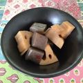 Faiza's cooksnap of when they made 簡単❤こんにゃくとれんこんのピリ辛煮物♪.