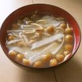 きらり流れ星's cooksnap of when they made 【使いきり】大根の味噌汁.