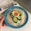 lovelyaibo's cooksnap of when they made 冷麺のスープ.