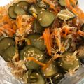 ゆうまのママ。's cooksnap of when they made きゅうりのキューちゃん風.