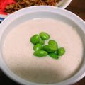 クック7YP47N☆'s cooksnap of when they made 里芋とごぼうの豆乳ポタージュ.