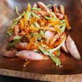 やました☆'s cooksnap of when they made 節約☆ブロッコリーの茎と人参のきんぴら.