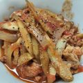 ami-rarara's cooksnap of when they made ごぼうと豚肉のトマト煮込み.