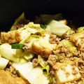 たかちゃん77's cooksnap of when they made 厚揚げのピリ辛肉味噌炒め♡.