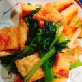 ＭＩ−ＳＡＮ's cooksnap of when they made すぐ一品☆チンゲン菜と油揚げの麺つゆ炒め.