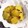 Snowfleak's cooksnap of when they made レンジで簡単★お弁当に★さつまいもの甘煮.