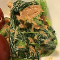 あゆkari's cooksnap of when they made ほうれん草とはごろも煮の和え物.