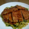 よし33☆'s cooksnap of when they made ◇豚ロース◇味噌漬け焼き◇.