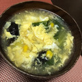 ＊mahchan＊'s cooksnap of when they made ♡青梗菜とコーンのとろとろ卵スープ♡.