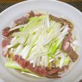 ジョングレ's cooksnap of when they made 驚愕レシピNo.22ねぎそば(ラーメン).