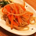 サクラポムポム's cooksnap of when they made 後一品♪人参と白滝の甘辛炒め＊お弁当にも.