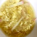 モココ★三児の母's cooksnap of when they made 子供が好きな給食のかき玉汁☆.
