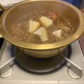 クック5ZVYFZ☆'s cooksnap of when they made カマンベールチーズとろ～り、一人カレー鍋.