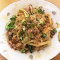 ポコスケ☆'s cooksnap of when they made 簡単！焼うどん〜オイスターソースで〜.