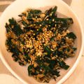 かにゃたろう's cooksnap of when they made ひじきとニラのひき肉炒め.