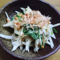 料理人クマ's cooksnap of when they made ほうれん草と玉ねぎの納豆和え.