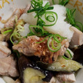 にのさんin大阪's cooksnap of when they made なすと鶏のささ身☆炒めもの.