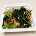 azbjbn's cooksnap of when they made みょうが納豆.