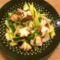 まりおっかあ's cooksnap of when they made 洋風★たことキュウリの炒め物.
