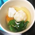 れ♡きょーまま's cooksnap of when they made お食い初め～えびしんじょうのお吸い物～.