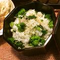 まりおっかあ's cooksnap of when they made 春＊菜の花とちりめんじゃこの混ぜ御飯.