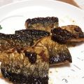 ネコナベ's cooksnap of when they made 梅干でサッパリ さんま 蒲焼 お弁当にも.