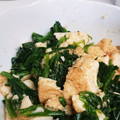 ｲｰﾏﾏ's cooksnap of when they made 厚揚げ de ほうれん草の白和え.
