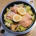 かこ☆かっちゃん's cooksnap of when they made 鮭の味噌ーグルトちゃんちゃん焼き。.