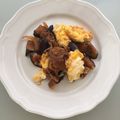 Reikaaaaaa's cooksnap of when they made 茄子と卵のケチャップ炒め.