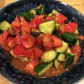 クックパッドごはん部's cooksnap of when they made トマトときゅうりの梅和え.