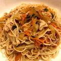 おじゃ柚's cooksnap of when they made 冷めても美味しい☆そうめんチャプチェ.