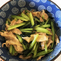 オグチャン's cooksnap of when they made 小松菜と豚肉のオイスターソース炒め.