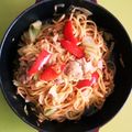 ミニートマト's cooksnap of when they made バター香る！オイスターポン酢焼きそば.