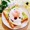 ももちゃんのれしぴ's cooksnap of when they made 和！キャベ玉トースト.