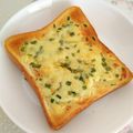 ♡ともりん's cooksnap of when they made ねぎクリームチーズトースト.