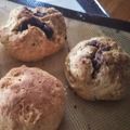 低カロ探検隊's cooksnap of when they made HMと豆腐で＊きなこスコーン＊あんこ入り.