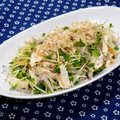 ｍａｒｉ♪'s cooksnap of when they made ささみのしっとりレンジ蒸し＆貝割れサラダ.