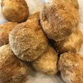 クックRRXH77☆'s cooksnap of when they made カリカリふんわりきな粉とうふドーナツ.