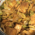 クックZ8J4H4☆'s cooksnap of when they made 簡単！キャベツと厚揚げピリ辛炒め.